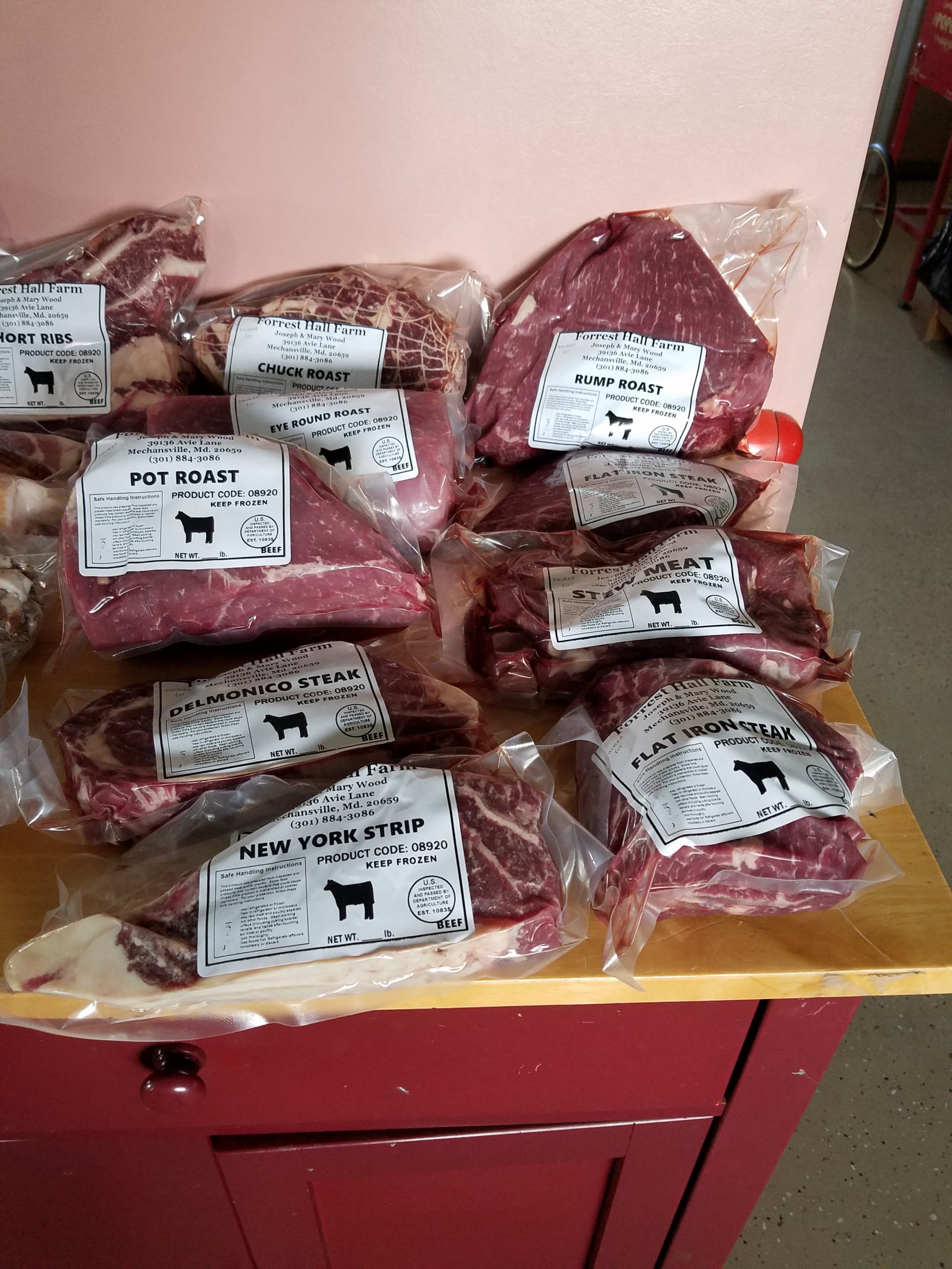 Our beef is back in stock!!!
