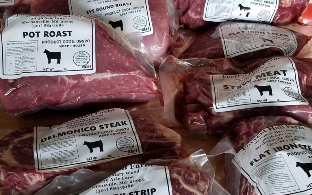 Forrest Hall Farm Steak in Stock