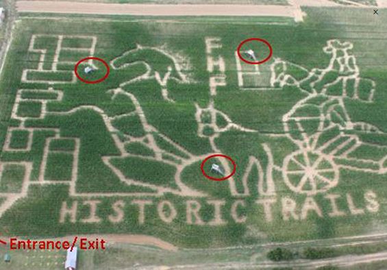 Forrest Hall Corn Maze 2019