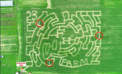 Forrest Hall Corn Maze 2019