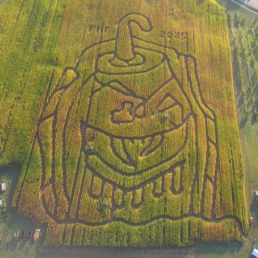 Forrest Hall Farm Maze 2025 Forrest Hall Farm Maze 2025
